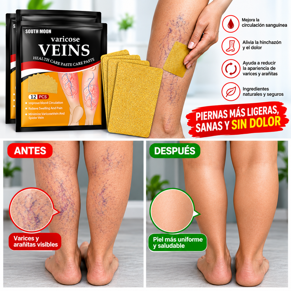 Caja parches - VARICES X2