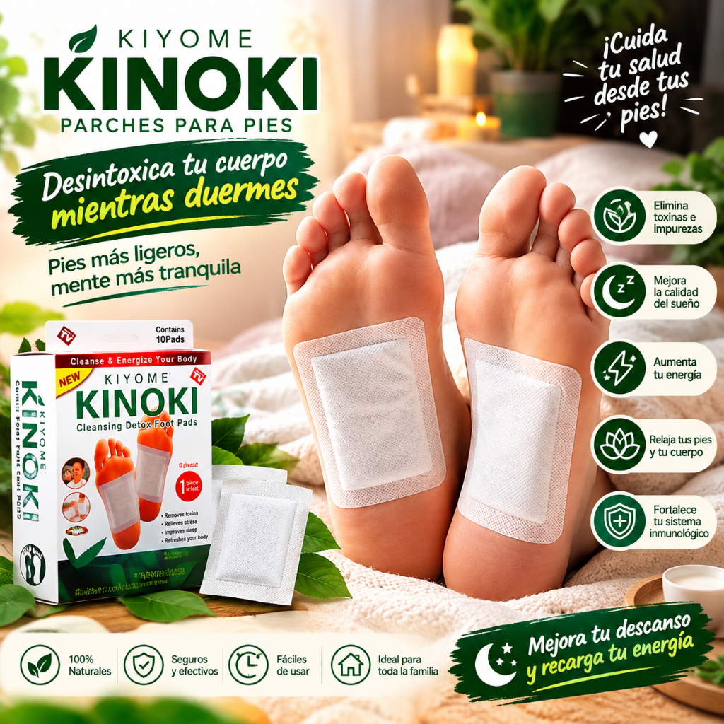 🔥 Parches Kinokis para pie